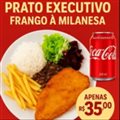 COMBO ALMOÇO DE FRANGO A MILANESA+ REFRI MINI