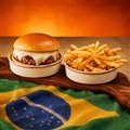COMBO CHEESE BURGUER - TENTOU BRASIL...