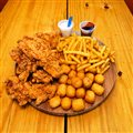 COMBO CHEST 5 – FRANGO FRITO + BATATA + MANDIOKITA