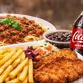 COMBO MASSA BOLONHESA+EXECUTIVO FRANGO A MILANESA + COCA 600ML