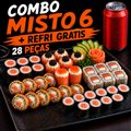 COMBO MISTO 6 + REFRI GRATIS