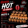 COMBO MISTO 6 + 1 REFRI GRATIS