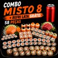 COMBO MISTO 8 + REFRI GRATIS