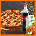 COMBO PIZZA VIBES -  1 PIZZA FAMÍLIA 35CM + BEBIDA GRÁTIS