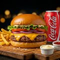 COMBO SALAD + BATATA FRITA + COCA  COLA LATA