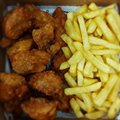 1KG CORTE COXA SOBRE COXA SEM OSSO EMPANADA  400G BATATA