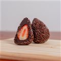 COXINHA DE BRIGADEIRO DE CHOCOLATE.