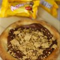 ESFIHA NUTELLA COM PAÇOCA
