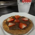 ESFIHAS DOCE - NUTELLA COM MORANGO