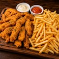 FRANGO COM FRITAS ( 600G)