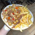 FRITAS COM CARNE DE BOI