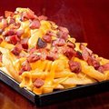 FRITAS COM CHEDDAR E BACON
