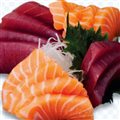 PROMOÇÃO 10 SASHIMIS (05 ATUM E 05 SALMÃO)