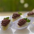 COXINHA DE MORANGO COM NINHO E NUTELLA