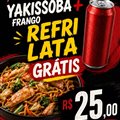 YAKISSOBA DE FRANGO + REFRI