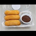 6 CHURROS PALITINHO + CHOCOLATE