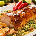 COSTELINHA SUINA + PERNIL SUINO NA BRASA FAMILIA 800G