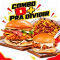 COMBO D+ PRA DIVIDIR ( 1 SALADA BACON - 1 D+ MAYO - BATATA FRITA GRANDE COM CHEDDAR BACON