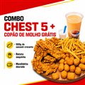 COMBO CHEST 5 + COPÃO DE MOLHO GRÁTIS