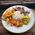 JANTINHA GRILL CHORIZO COM FRITAS