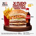 COMBO TRIO X TUDO TRADICIONAL + COCA + BATATA FRITA