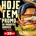 MAGNÍFICO BURGUER + BATATA POR R$ 39,90