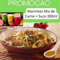 MARMITEX DE MIX DE CARNES GRELHADA + SUCO NATURAL