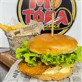 MI TORA FRANGO - HAMBÚRGUER DE FRANGO + BATATA