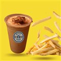 MILKSHAKE DE OVO MALTINE 300ML + BATATA PALITO 90G