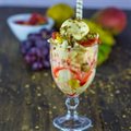 MIX DE FRUTAS ( SALADA DE FRUTAS COM SORVETE DE CREME ) 500ML