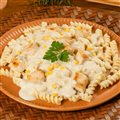 MOLHO DE FRANGO COM CREME DE MILHO
