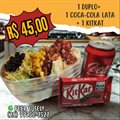 NATIVOS DUPLO +LATA DE REFRI+KITKAT