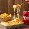 N°3 - GRATINADO DE FRANGO + COCA COLA LATA + BATATA CHIPS