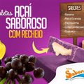 PALETA AÇAÍ SABOROSO COM RECHEIO