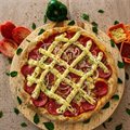 PIZZA CALABRESA COM CATUPIRY