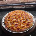 PIZZA CALABRESA COM CHEDDAR
