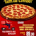 PIZZA DE 10 FATIAS COM BORDA+REFRI 1,5