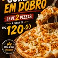 PIZZA EM DOBRO: LEVE 2 PIZZAS A PARTIR DE