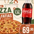PIZZA G + BORDA + COCA COLA 1,5