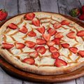 PIZZA MESCLADO COM MORANGO