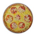 PIZZA MUSSARELA COM TOMATE