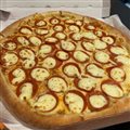 PIZZA PEPPERONI COM CREAM CHEESE