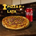 PIZZA PEQUENA + REFRI LATA 350ML