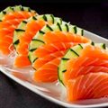 SASHIMI DE SALMÃO
