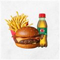 T-BURGER + BATATA + MINI GUARANÁ