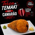 TEMAKI CAMARÃO HOT + REFRI