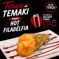 TEMAKI HOT FILADÉLFIA + REFRI