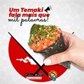 TEMAKI SALMÃO CRU