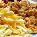 TORRESMO COM BATATA FRITA