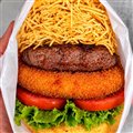 X-BURGUER ARTESANAL COM QUEIJO CATUPIRY EMPANADO